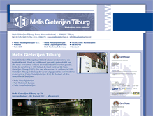 Tablet Screenshot of melisgieterijen.nl